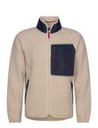 Tretorn Farhult Pile Patch Jacket Beige