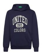 United Colors Of Benetton Sweater W/Hood Marinblå