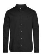 AllSaints Hawthorne Ls Shirt Svart