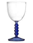 Bloomingville Noemi Wine Glass Blå