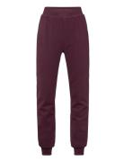 Lindex Trousers Fleece Burgundy