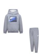 Nike Nike Sportswear Gradient Futura Pullover Hoodie And Pants Set Grå