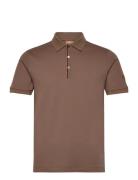 Mos Mosh Gallery Mmgharvey Polo Ss Tee Brun