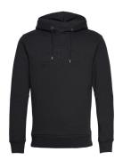 GANT Reg Tonal Shield Hoodie Svart