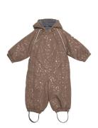 Mikk-line Polyester Baby Suit - Glitter Brun