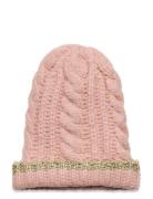 En Fant Horizon Knit Hat Rosa