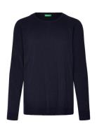 United Colors Of Benetton Crewneck Jersey Marinblå