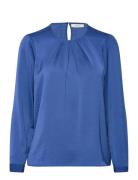 InWear Dotaiw Pleat Blouse Blå