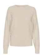 Cream Crdela Knit Pullover Beige