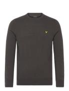 Lyle & Scott Cotton Merino Crew Neck Jumper Svart