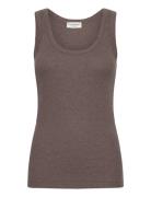 Bruun & Stengade Bs Charlotte Regular Fit Top Brun