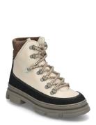 ANGULUS Boots - Flat - With Laces Beige