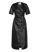 Twist & Tango Ella Faux Leather Dress Svart