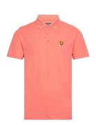 Lyle & Scott Sport Golf Tech Polo Shirt Rosa