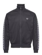 Fred Perry Contrast Tape Trk Jkt Marinblå