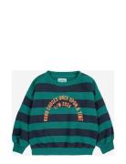 Bobo Choses Bobo Circle Stripes Sweatshirt Grön