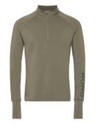 Björn Borg Borg Midlayer Half Zip Khaki Green