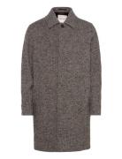 GANT Wool Car Coat Brun