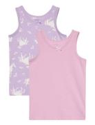 Name It Nmftank Top 2P Pastel Lilac Horse Noos Lila