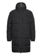 Jack & J S Jjebradley Long Puffer Sn Svart