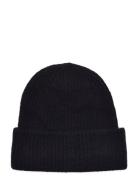 Selected Femme Slfmaline Lano Knit Beanie Noos Svart