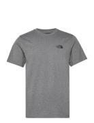 The North Face M Ss Simple Dome Tee Grå