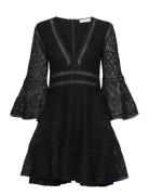 Love Lolita Millie Lace Mini Dress Svart