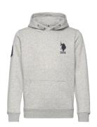 U.S. Polo Assn. Player 3 Bb Hoodie Grå