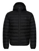 Fred Perry Hooded Insulated Jacket Svart