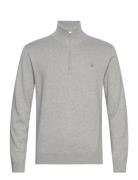 GANT Cotton Half Zip Grå