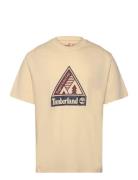 Timberland Outdoor Inspired Front Graphic Tee Angora Beige