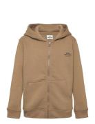 Mads Nørgaard Standard Hudini Zip Sweatshirt Khaki Green