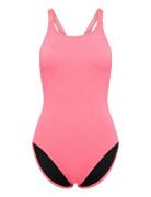 NIKE SWIM Nike Hydrastrong Solid Fastback Piece Rosa