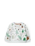 Boboli Fleece Sweatshirt Printed For Baby -Bci Multi/patterned