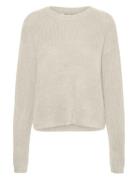 Vero Moda Vmpuff Ls O-Neck Pullover Boo Kräm