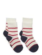 FUB 2-Pack Thin Striped Socks Multi/patterned