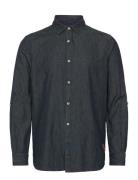 Scotch & Soda Washed Black Denim Shirt Svart