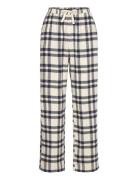 Lindex Pyjama Trousers Y D Check Kräm