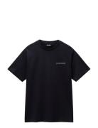 Napapijri Albula Short Sleeve T-Shirt Svart