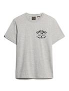 Superdry Machined Goods Workwear Tee Grå