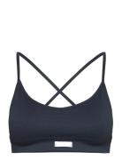 Björn Borg Studio Seamless Ribbed Strap Bra Marinblå