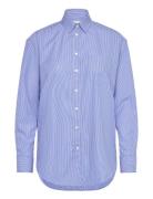 GANT Rel Classic Poplin Striped Shirt Blå