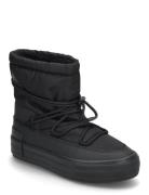 Calvin Klein Vulc Flatform Snow Boot Wn Svart