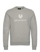 Belstaff Belstaff Signature Crewneck Sweatshirt Tile Green Grå