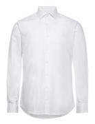 Michael Kors Pinpoint Oxford Slim Fit Shirt Vit