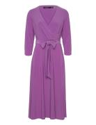 Lauren Ralph Lauren Mid Weight Mj-Dress Lila