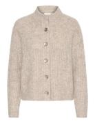 Kaffe Kaane Knit Cardigan Beige