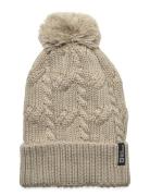 Jack Wolfskin Pompom Beanie Beige