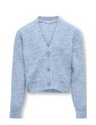 Kids Only Kogoriana L/S Glitter Cardigan Knt Blå