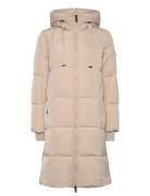 MOS MOSH Mmnova Square Down Coat Beige